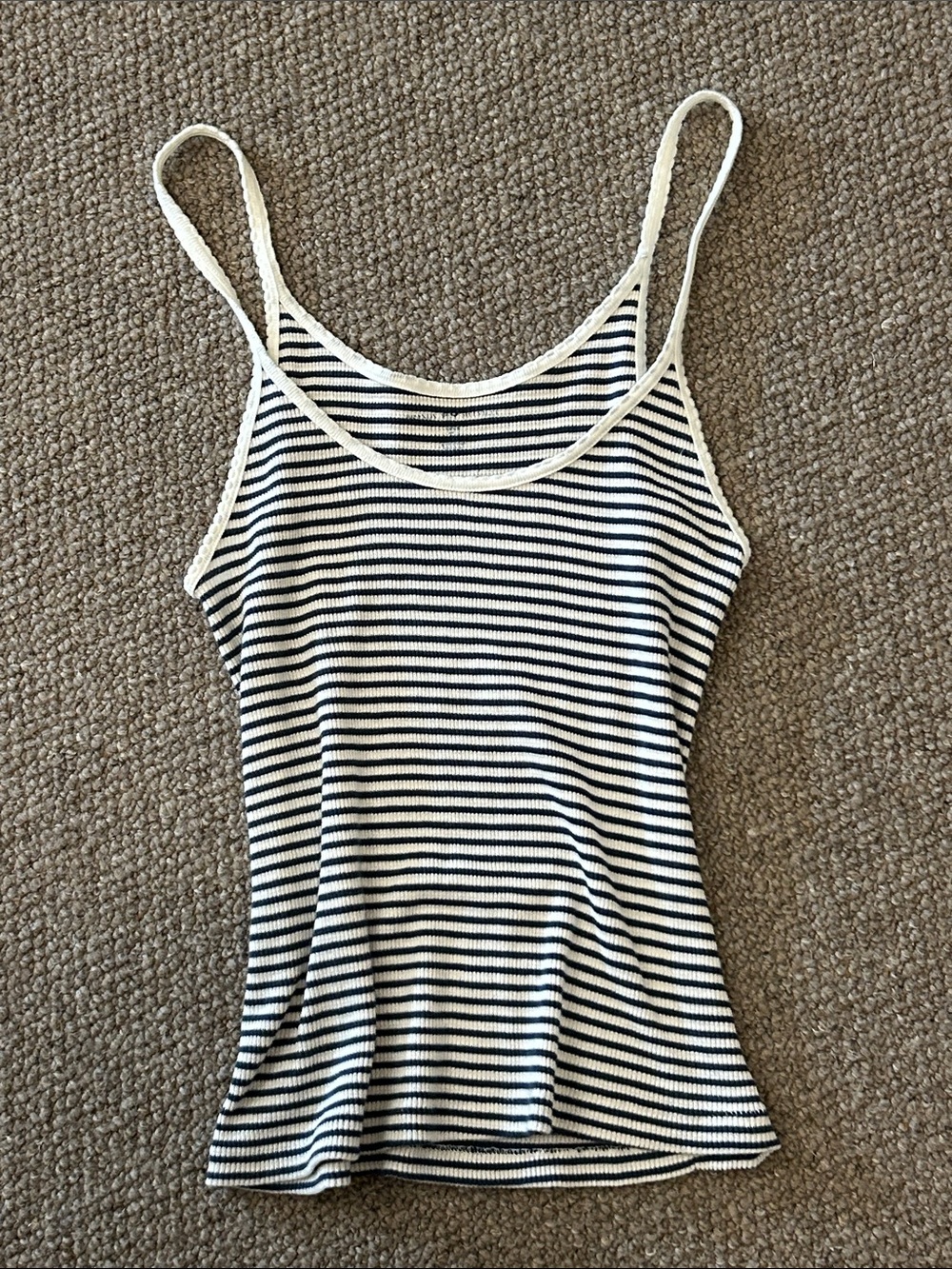 Brandy Melville Stripped Tank NWOT